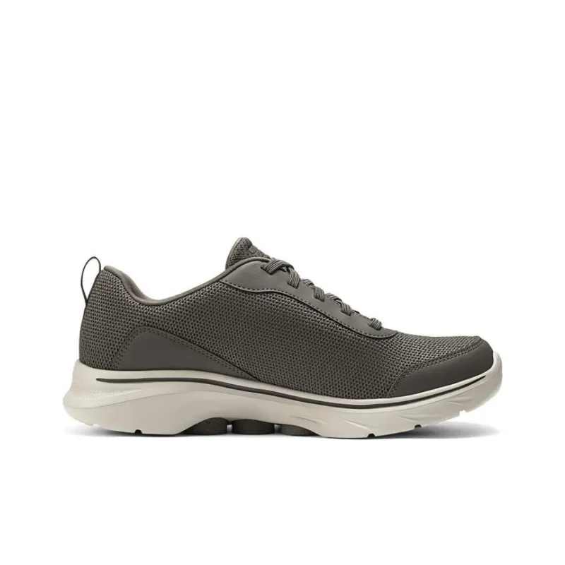 Skechers GOWalk 7 Lace Up Trainer 'Brown'-1
