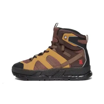 Burberry Mesh Nubuck Union Dark Tan High