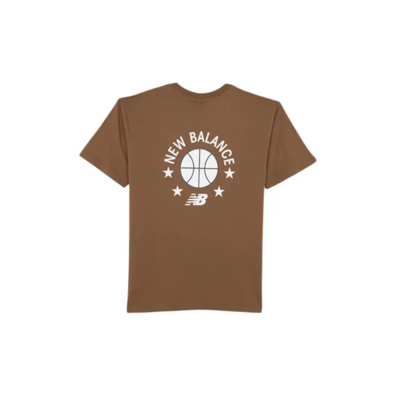 New Balance T Shirt Men's Brown-1