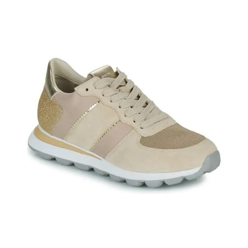 GEOX Low Top Casual Shoes Women's Coffee-3
