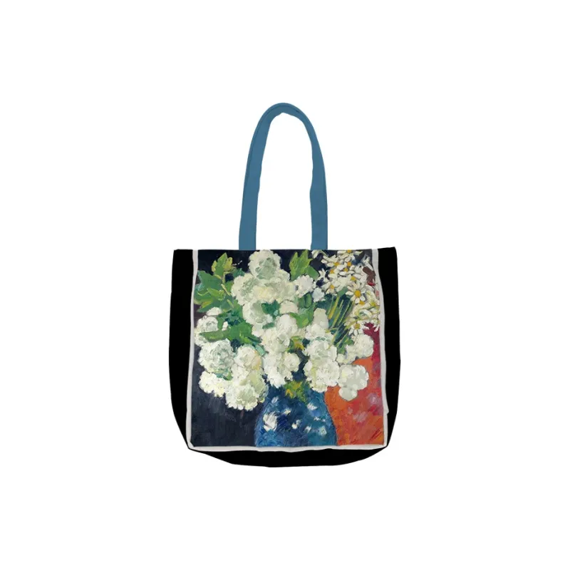Hongna Canvas Polyester Tote Bag, Shopping Bag, Handbag, Shoulder Bag Women's-6
