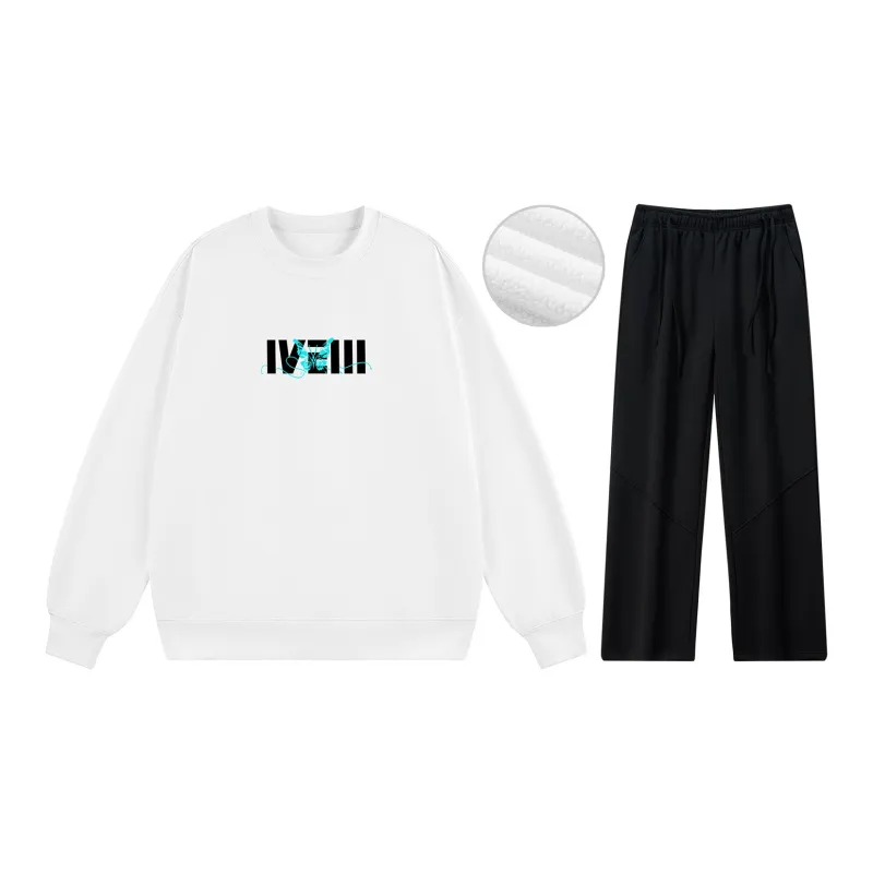 IVEIII Sweatshirt Sets Unisex-3