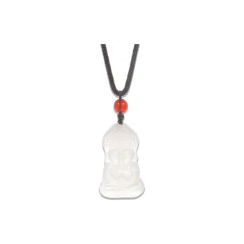 LUXLINE Chalcedony Jade Necklaces Unisex