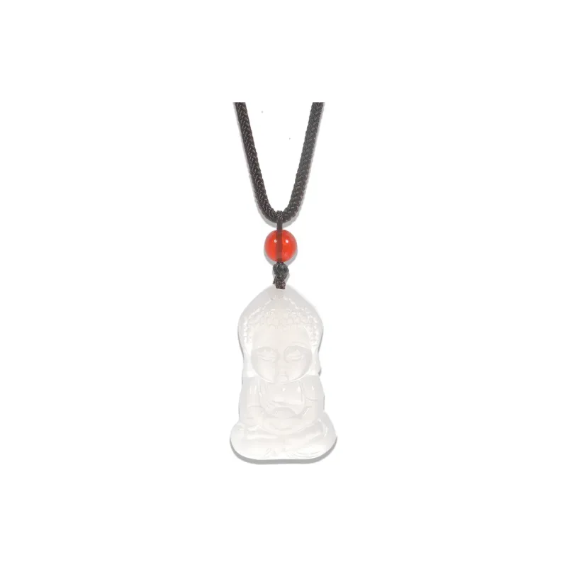LUXLINE Chalcedony Jade Necklaces Unisex-0