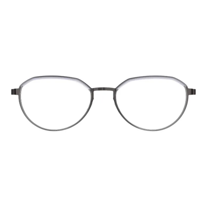 LINDBERG Titanium Irregular Shape Eyeglass Frames Men's-1