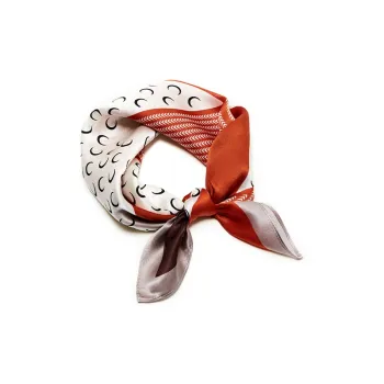 Narandu Silk Scarves Women's Orange