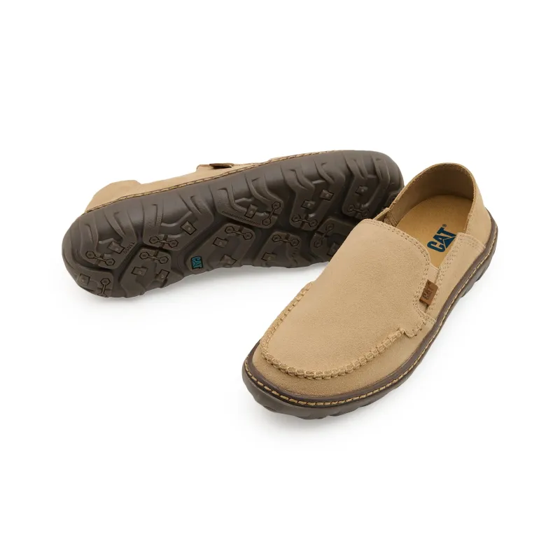 CAT Boat Shoes Men's Light Khaki-2