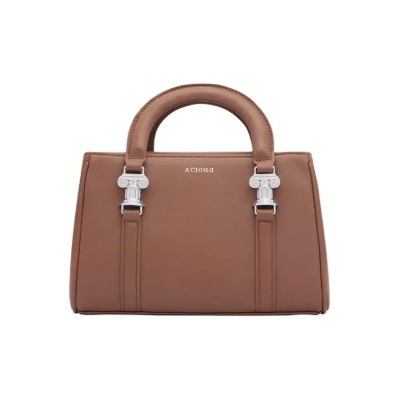 A.Cloud Cow Leather Isabella Bag Small Square Bag Shoulder Bag Crossbody Bag Handbag Small Size Women's Multicolor-6