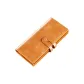 Apricot Yellow (Top Grain Cow Leather)-Anti-Skimming