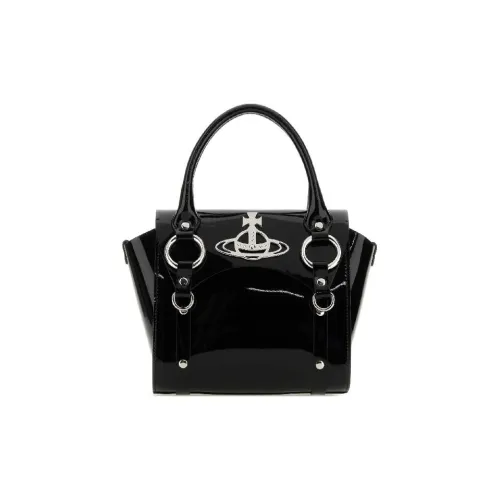 Vivienne Westwood Leather Handbag Women's Black