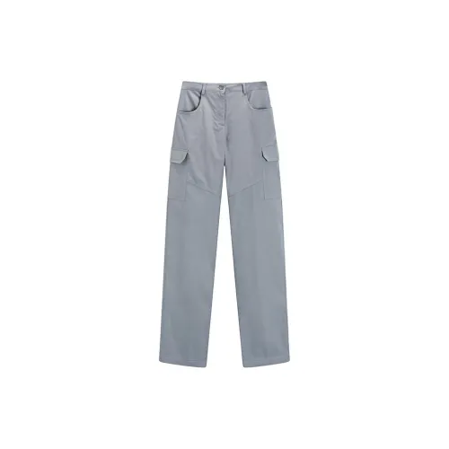 ETSE Cargo Pants Women's Light Gray