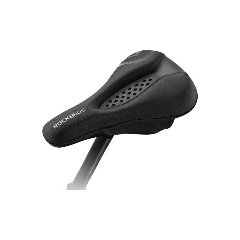 ROCKBROS Cycling Gear Rear Seat Cushion Unisex Memory Foam Approx. 28*4*17cm Black-9