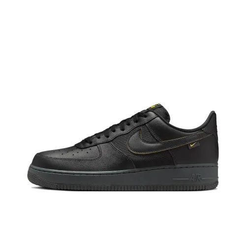 Nike Air Force 1 Black University Gold