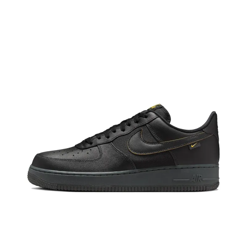Nike Air Force 1 Black University Gold-0