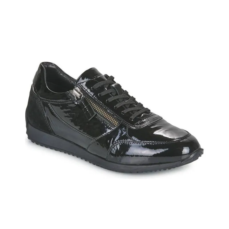 GEOX Low Top Casual Shoes Women's Black-2