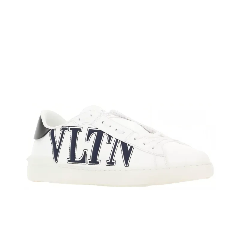 Valentino Low Top Stylish Skateboarding Shoes Men's White Black-2