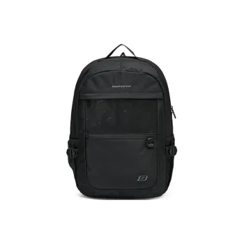 Skechers Fabric Backpack Large Size Unisex Carbon Black