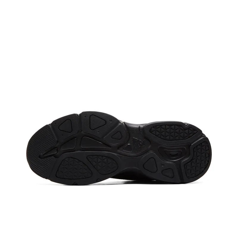 PEAK Taichi P2K Chunky Sneakers Cushioning Rebound Wear Resistant Low Top Casual Shoes Men's All Black-5