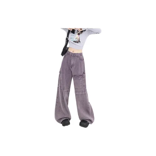 HELEH Jeans Women's Purple Sweet Potato