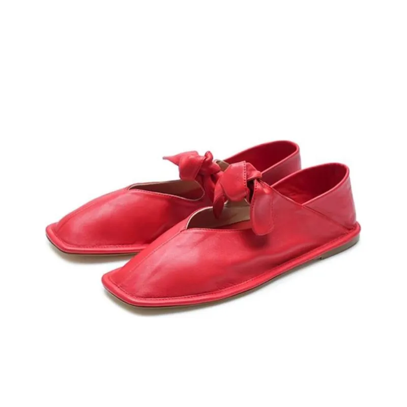 Hereu Casual Single Shoes Women's Red-3