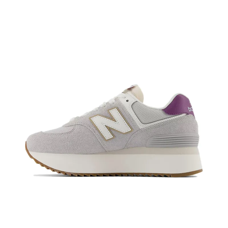 New Balance 574 'Grey Purple White' Women's-0