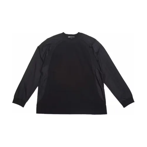 Adidas Y-3 3 Stripes Light Nylon Mix Long Sleeve Tee 