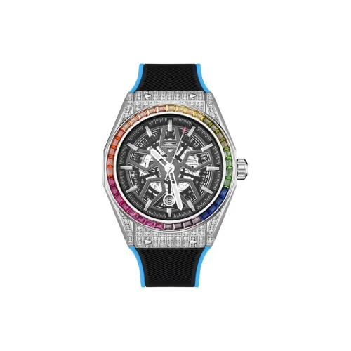 HANBORO Big Explosion Collection Automatic Mechanical Movement Watch Men's Watches Cut Out Dial HBR9010 CL