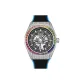 HBR9010-Rainbow Case Blue Strap