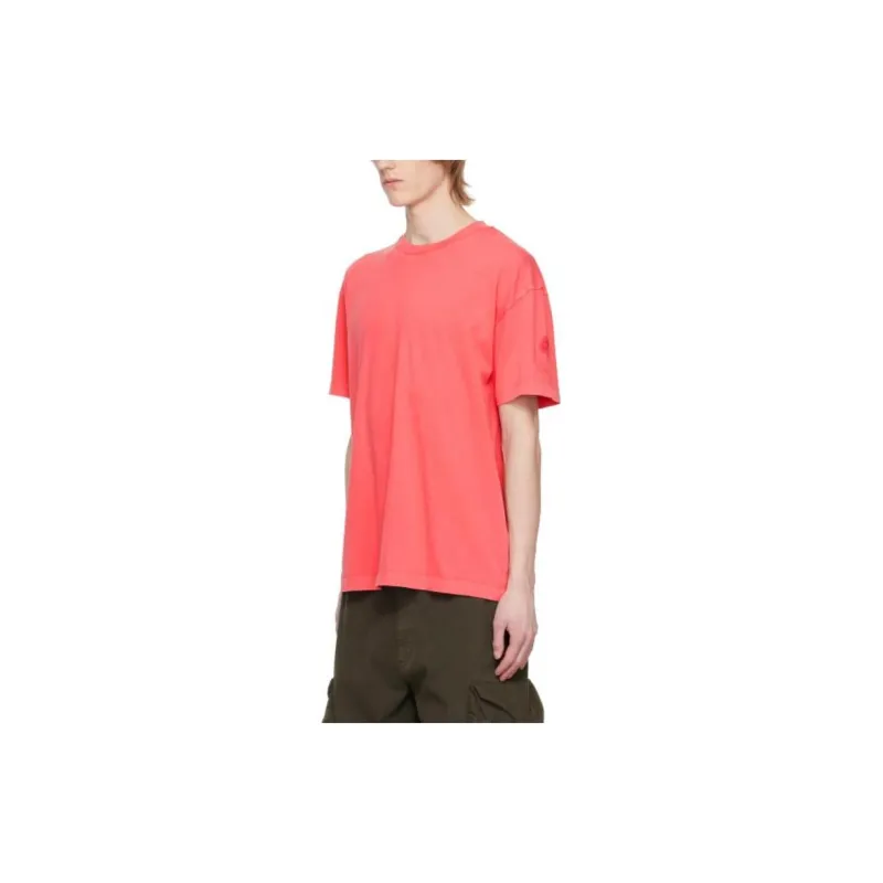 Moncler T-Shirts Men Pink-2