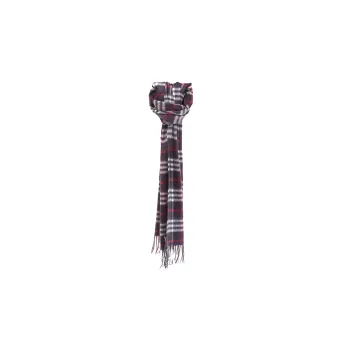 Burberry Knit Scarves Men's Dark Blue
