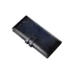 Blue Gray (Top Grain Cow Leather)-Anti-Skimming