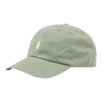 Polo Ralph Lauren 100% Cotton Twill Baseball Caps Men's Green