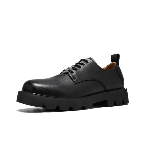 Chi Wolf Height Increasing Low Top Casual Shoes Men's Black