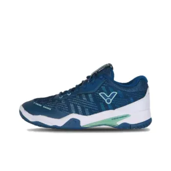 VICTOR Cushioning Wear-Resistant Low-Top Badminton Shoes Unisex Wing Duck Blue