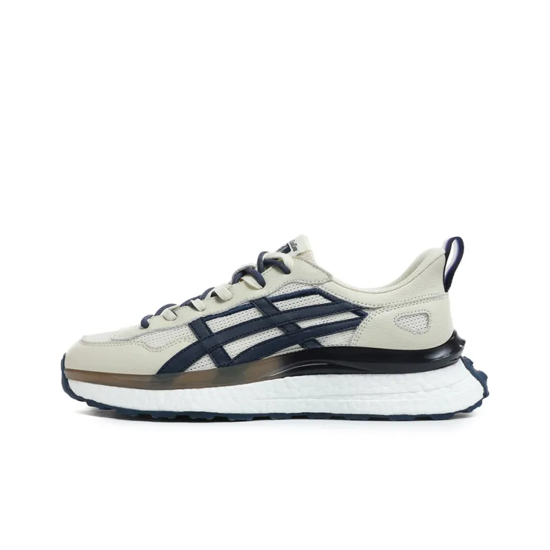 Yamid YAMIDE Cushioning Rebound Wear Resistant Breathable Slip Resistant Low Top Casual Shoes Unisex White Violet-4