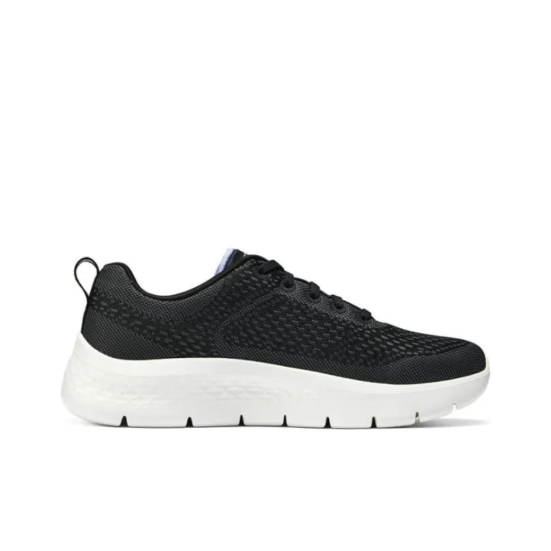 Skechers Go Walk Fle Cushioning Anti Slip And Wear Resistant Low Top Casual Shoes Women's Black White-1