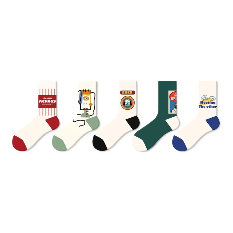 JKN Unisex Mid Calf Socks-7