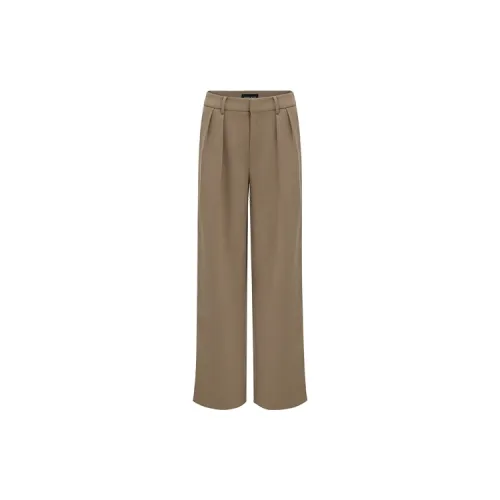 URBAN REVIVO Casual Pants Unisex Light Khaki