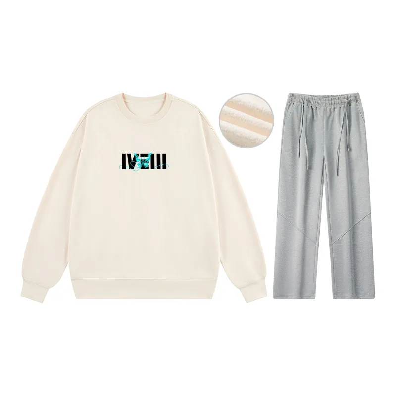 IVEIII Sweatshirt Sets Unisex-27