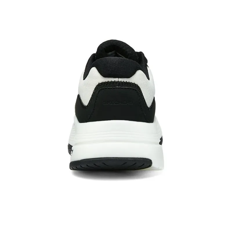 Skechers Cushioning Anti Slip And Wear Resistant Low Top Casual Shoes Men's White Black-3