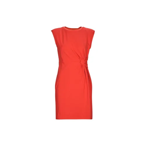 HUGO BOSS Sleeveless Dresses Women's Red