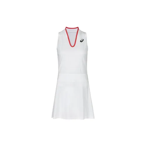 Asics Sleeveless Dresses Women's Off White