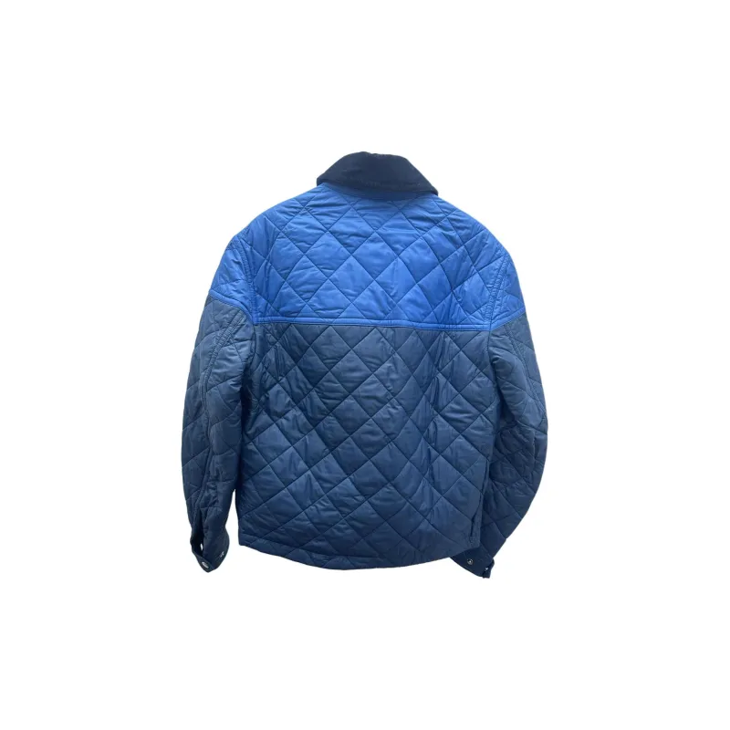 Burberry Puffer Jacket Men's Blue-1