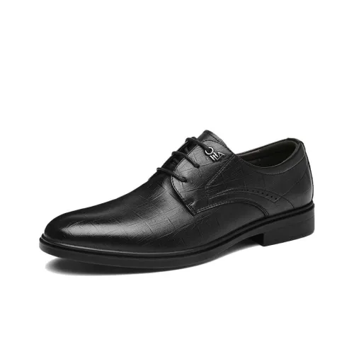 HLA Dress Shoes Men Low-Top