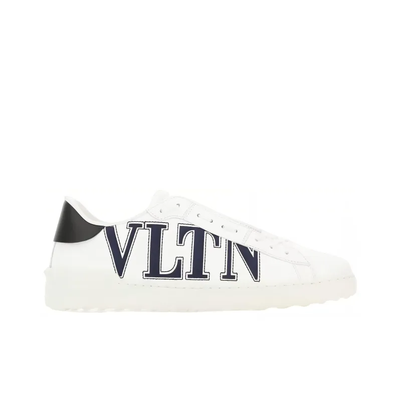 Valentino Low Top Stylish Skateboarding Shoes Men's White Black-1