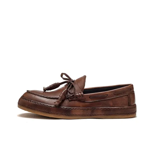 MATA Men's Casual Shoes Men Low Top Brown