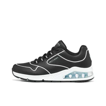 Skechers Uno 2 Pathway Shoes 'Black White' Women's