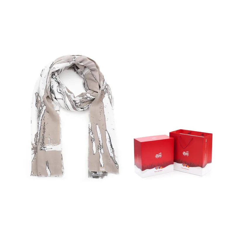 KENMO Knit Scarves Unisex-15