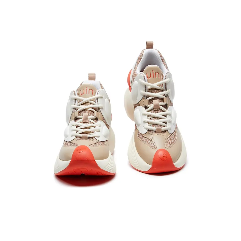 U.IN Painted Travel Shoes Bilbao A1 & A2 Artistic Collection Chunky Sneakers Women's-60