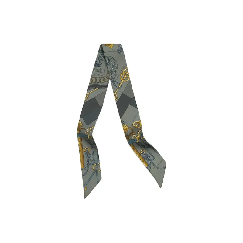 HERMES Silk Scarves Men's Multicolor-0